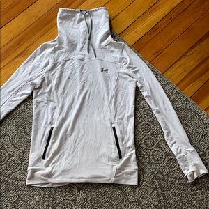 Underarmour white fleece